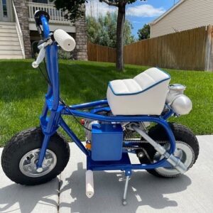 Blue Mini bike